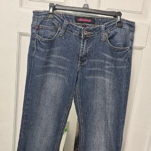 Flare Leg Low Rise Y2K Jeans by Ultra Love